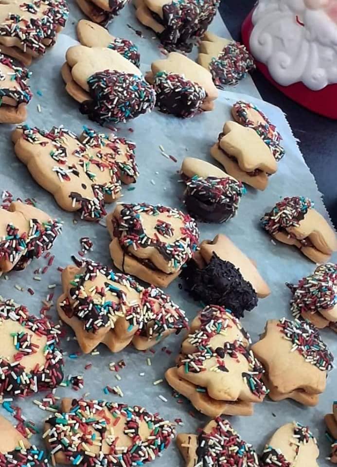 Χριστουγεννιάτικα πτι φουρ με μαρμελάδα συνταγή