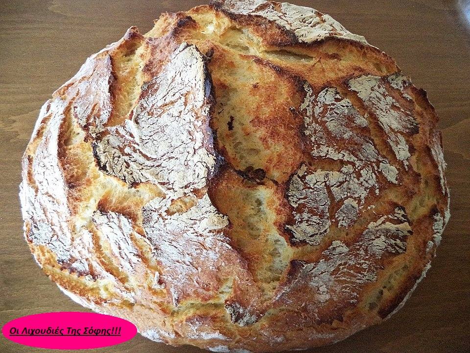 Ψωμί χωρίς ζύμωμα από τη Σόφη Τσιώπου