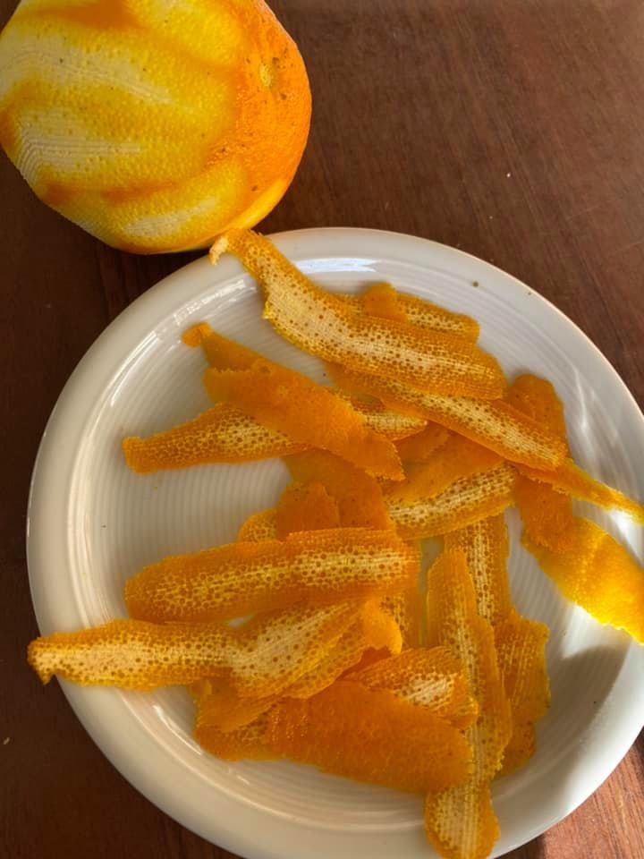 Φλούδες από πορτοκάλι _