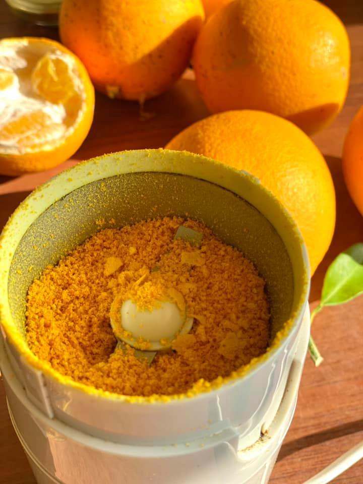 Πως να αποξηράνω φλούδες πορτοκάλι_