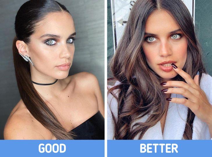 γυναίκες με περιποιημένα μαλλιά 