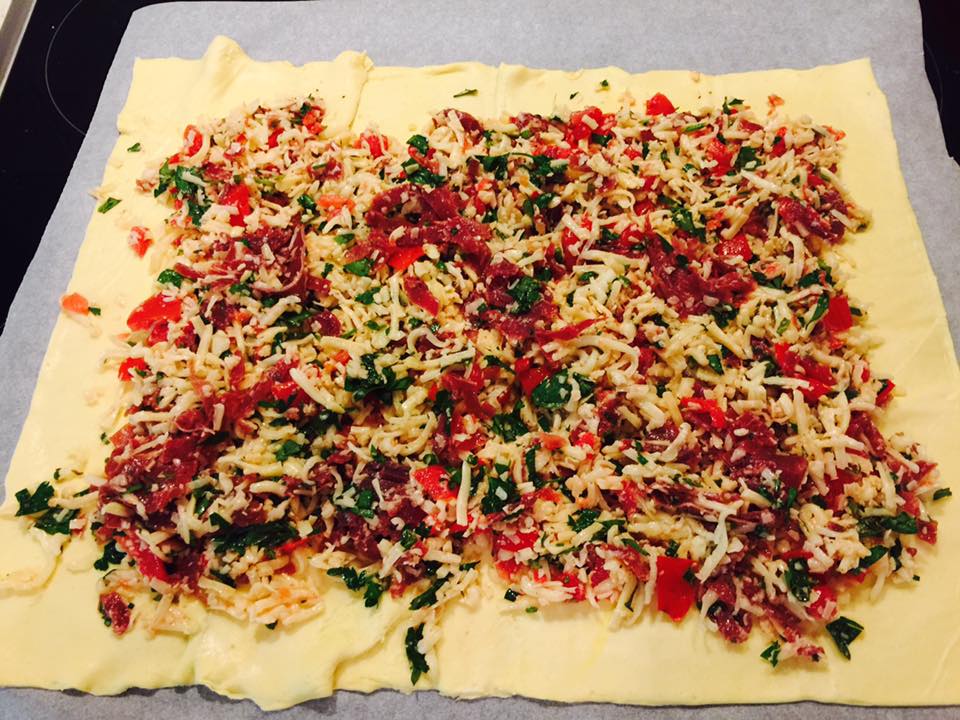 Παστουρμαδόπιτα ή πίτα της Καισαρείας συνταγή