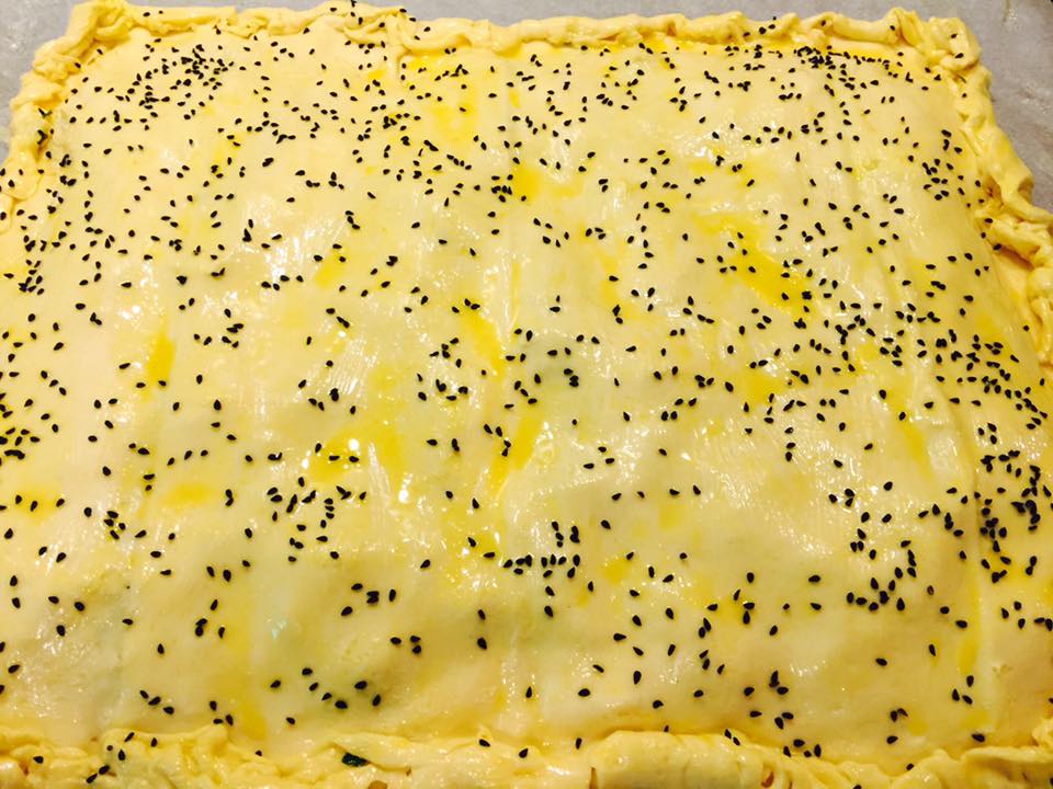 Παστουρμαδόπιτα ή πίτα της Καισαρείας συνταγή