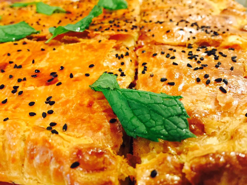 Παστουρμαδόπιτα ή πίτα της Καισαρείας συνταγή