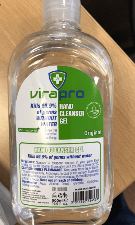  ΕΟΦ: Κατάσχεται αντισηπτικό χεριών -Προκαλεί σοβαρά προβλήματα