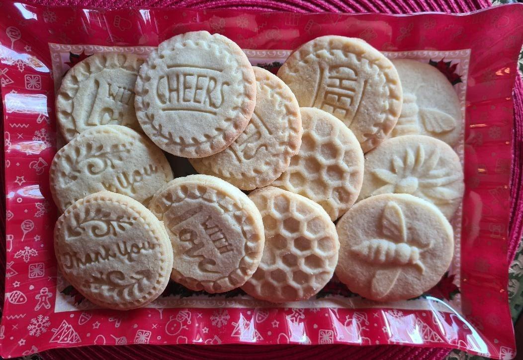 Συνταγή για μπισκότα βουτύρου με σφραγίδα