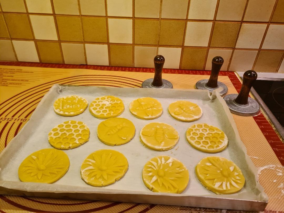 Συνταγή για μπισκότα βουτύρου με σφραγίδα