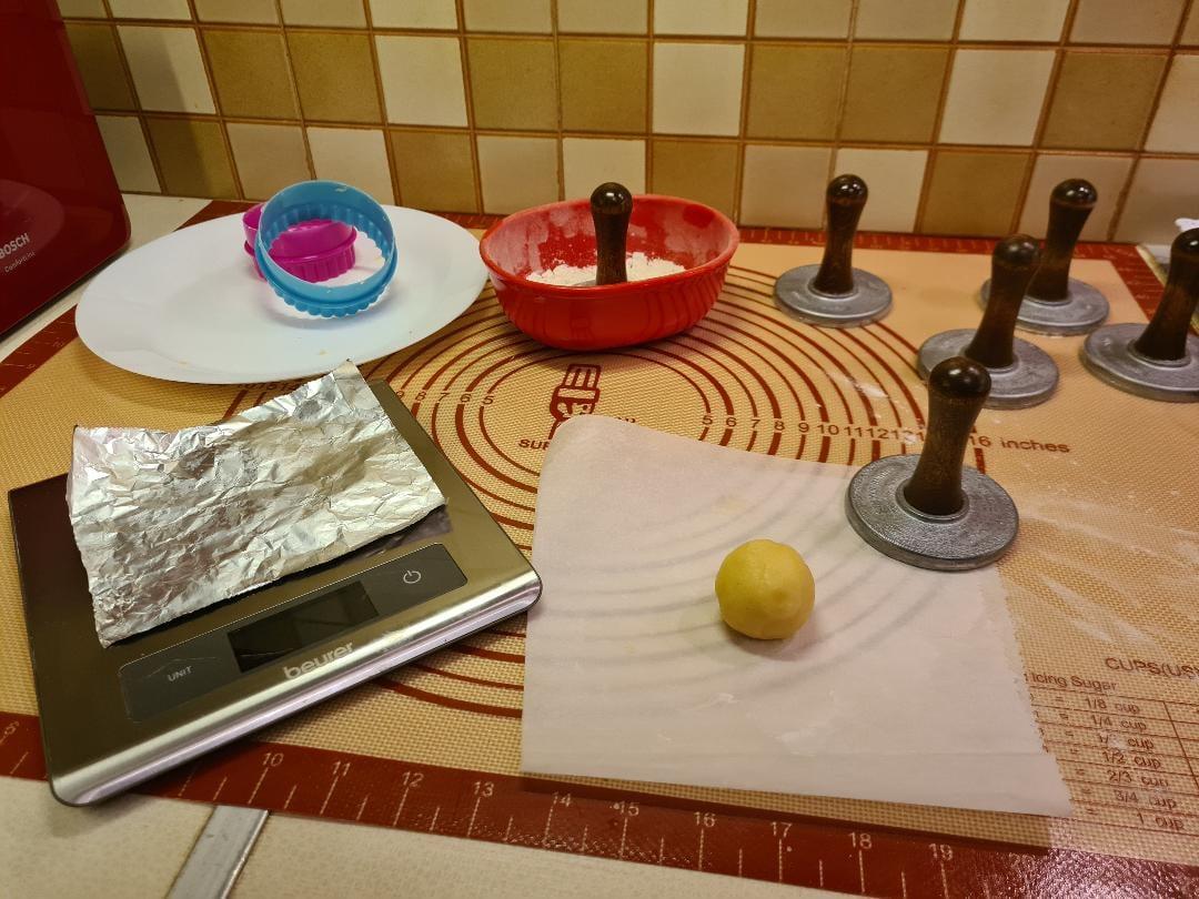 Συνταγή για μπισκότα βουτύρου με σφραγίδα