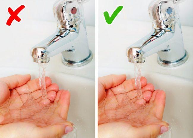 Δεν κάνει να πλένουμε τα χέρια μας με ζεστό νερό