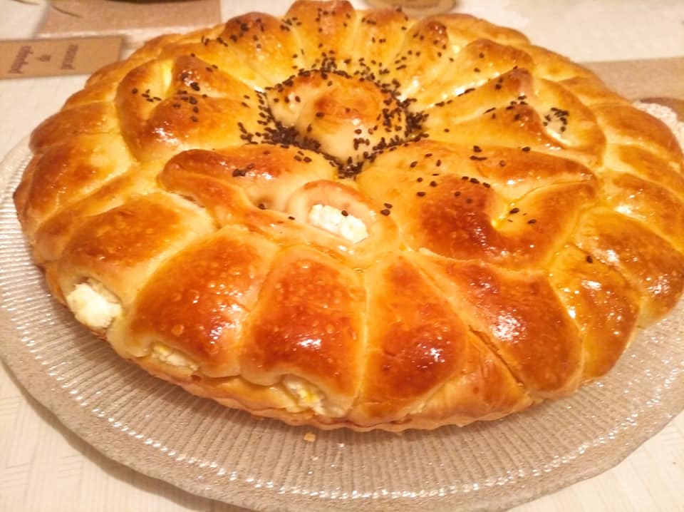 τυρόψωμο συνταγή 