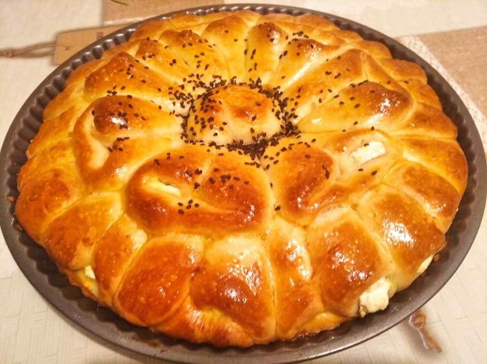 τυρόψωμο συνταγή 