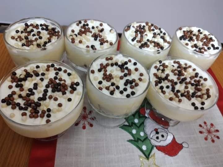 Μελομακάρονα: Συνταγή για ατομικό γλυκό σε ποτήρι Μελομακάρονα: Συνταγή για ατομικό γλυκό σε ποτήρι