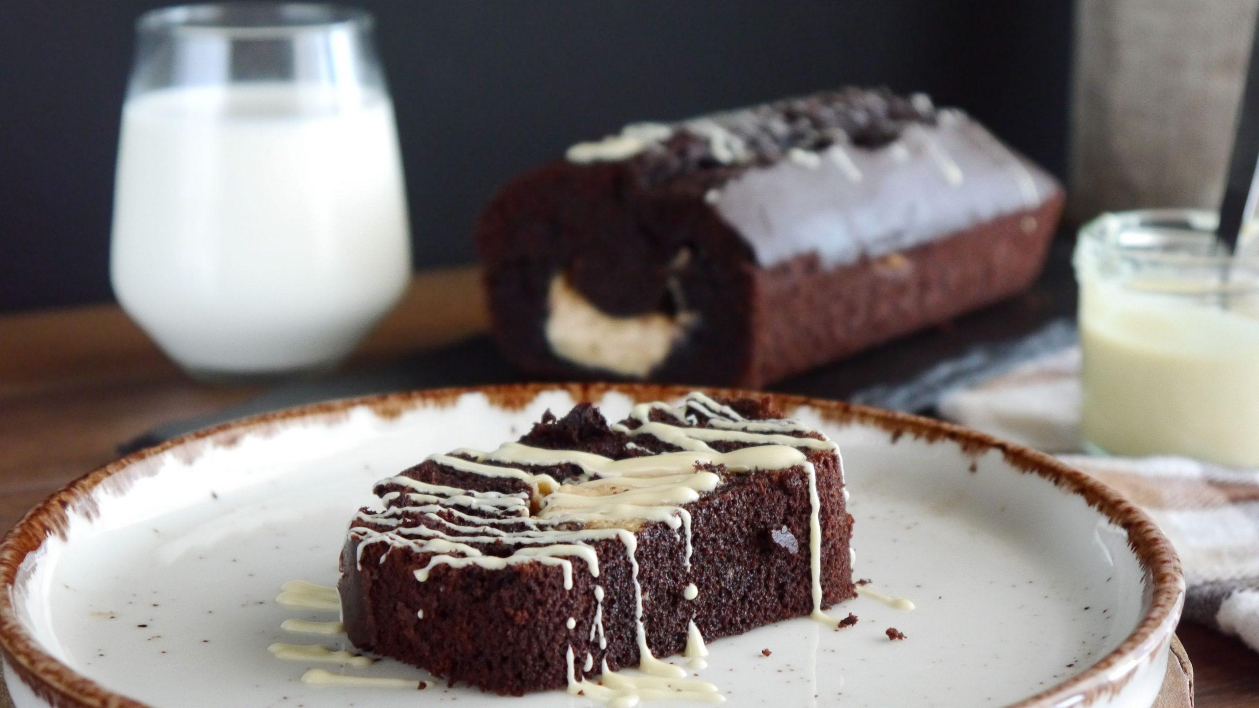 Αφράτο_ σοκολατένιο κέικ μπουένο_