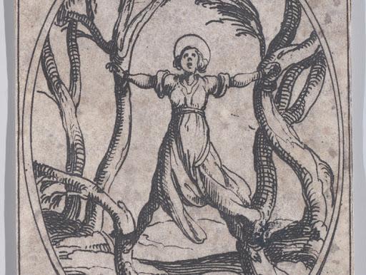 Η αγία για τις πανδημίες σαν του κορονοϊού Αγία Κορόνα_