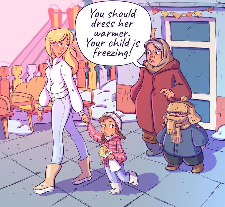 Μην ντύνεις πολύ το παιδί_ 