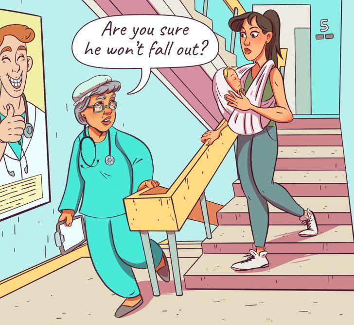 Γιατί βάζεις το παιδί στο μάρσιππο_