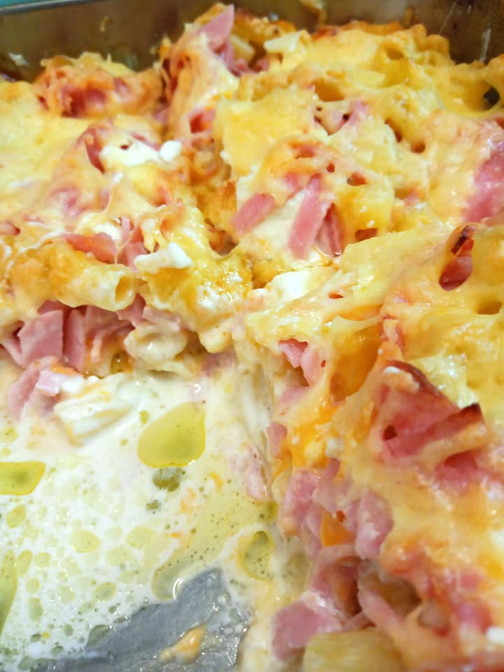 Συνταγή για _Σουφλέ ζυμαρικών_ με ριγκατόνι_Συνταγή_