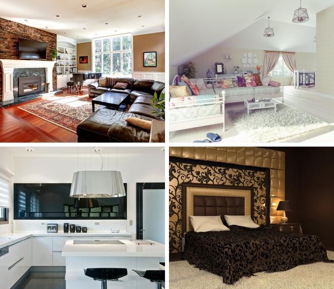 Διαφορετικά στυλ σε κάθε δωμάτιο_