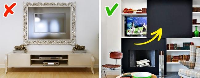Ιδέες διακόσμησης_Πλαίσιο τηλεόρασης_