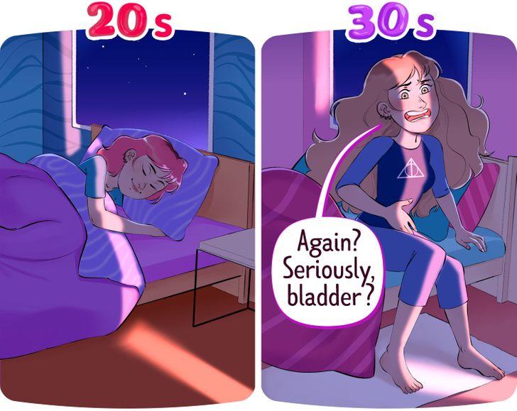 Μετάβαση από τα 20 στα 30_ Συχνοουρία_