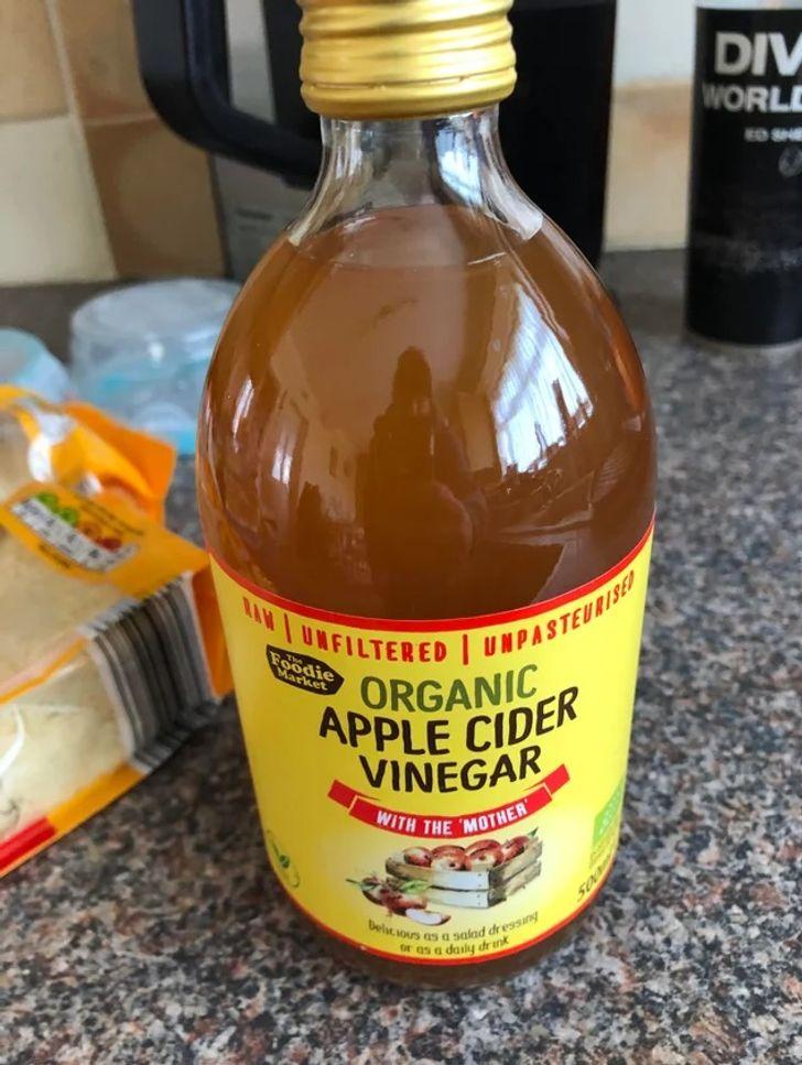 Χρησιμοποιήστε_ ξύδι μήλου_ ή μηλίτη_ 
