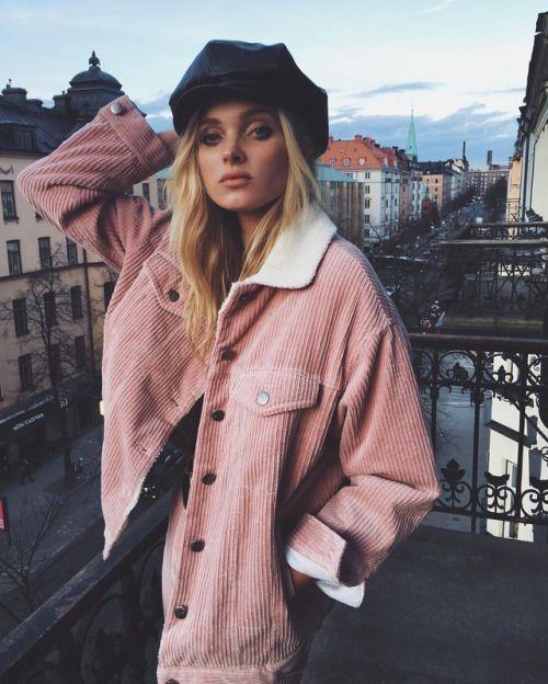 Κοτλέ ρούχα _κοτλέ_ροζ_σακάκι_