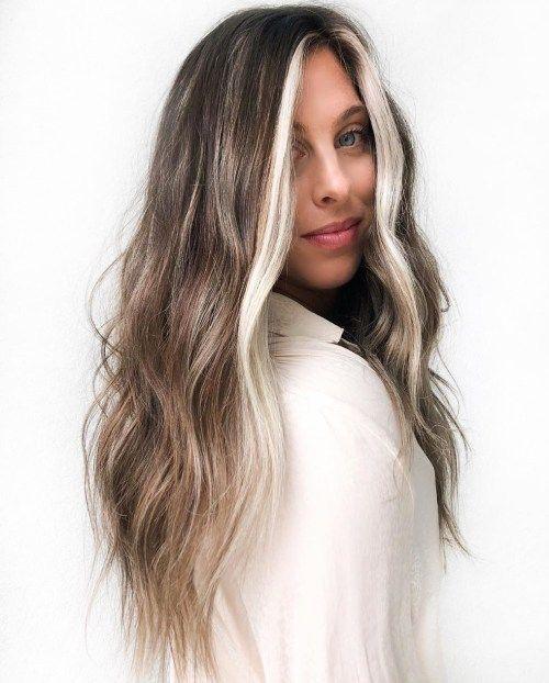 ξανθά_money pieces_σε_καστανά_μαλλιά_