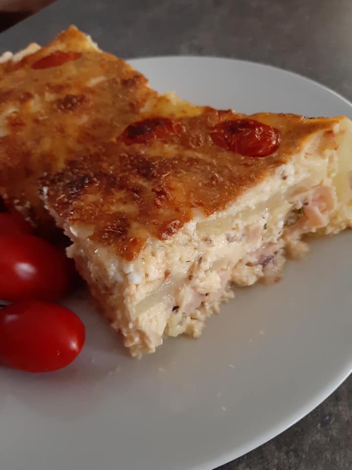 Σουφλέ _με βραστές πατάτες_ και τζίντζερ_Αψητο _