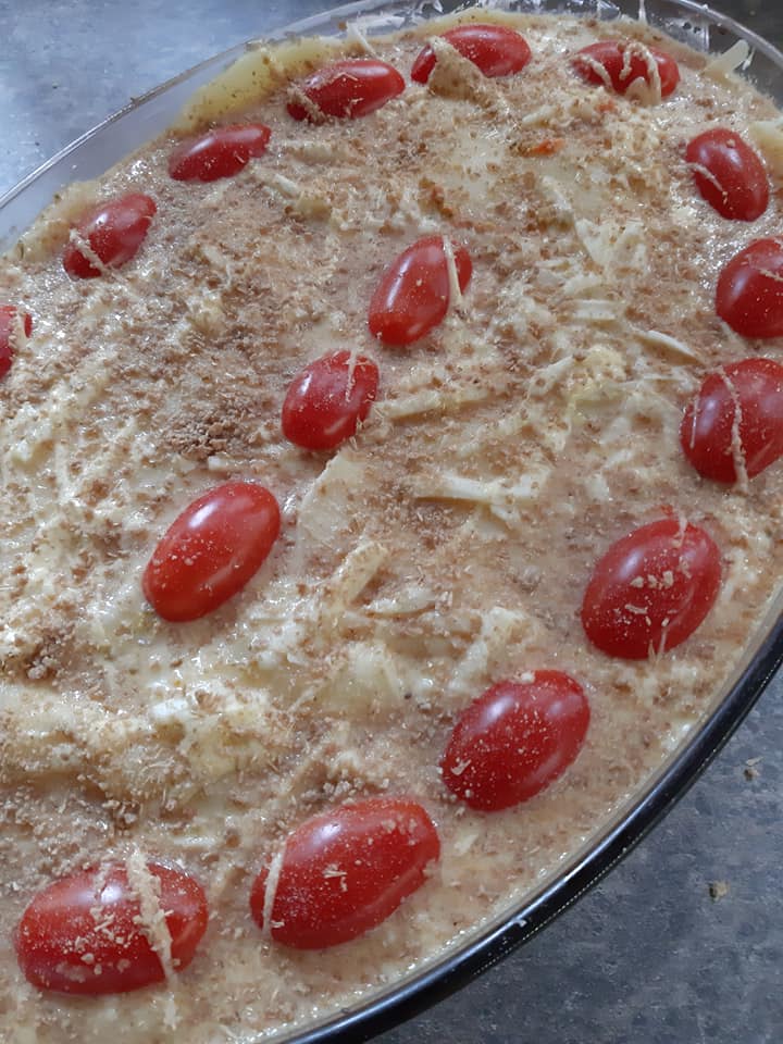 Σουφλέ με βραστές πατάτες και τζίντζερ_Στο πυρεξ_