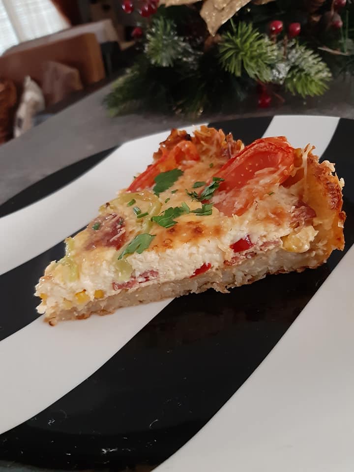 Συνταγή_ για_ αλμυρή _τάρτα πατάτας_ 