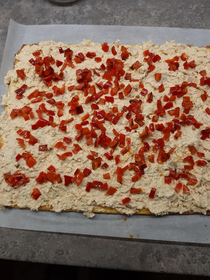 Συνταγη για_ Ρολό ομελέτας με κοτόπουλο_ πιπεριές και καρότο _