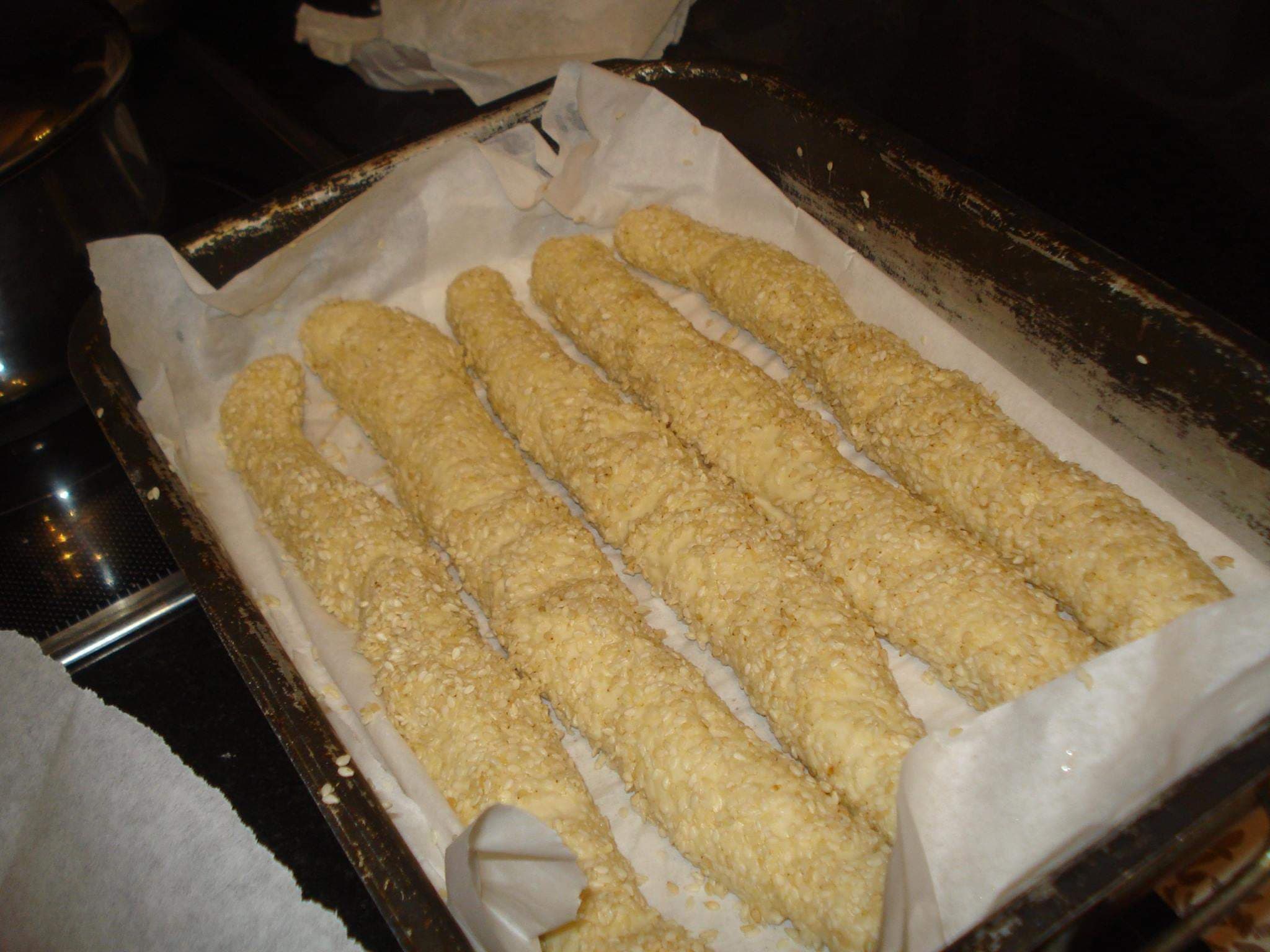 Σουσαμένια κουλούρια Θεσσαλονίκης _