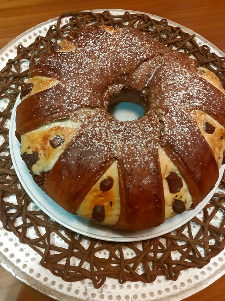 Δίχρωμο τσουρεκοκέικ_ Συνταγή_