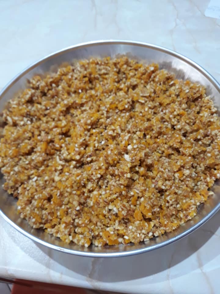 σοκολατάκια_με_ μανταρίνι_ και ξηρούς καρπούς_