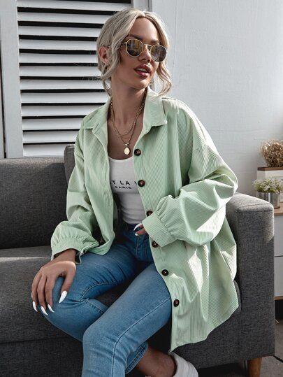 φιστικί_γυναικείο overshirt_