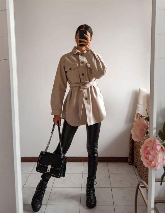 μπεζ_γυναικείο overshirt_