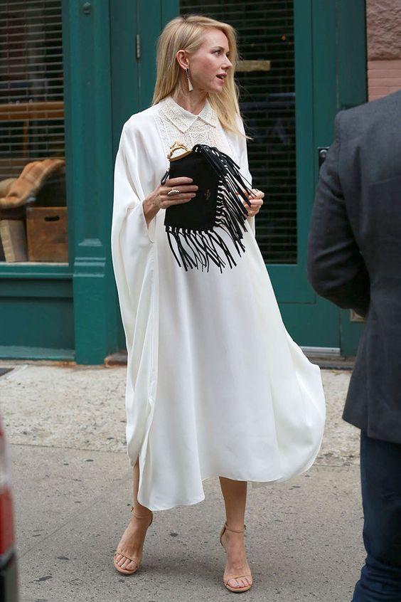 λευκό_ανετο _φόρεμα_