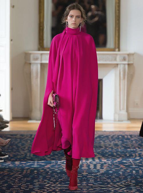 Φαρδύ άνετο φούξια φόρεμα_