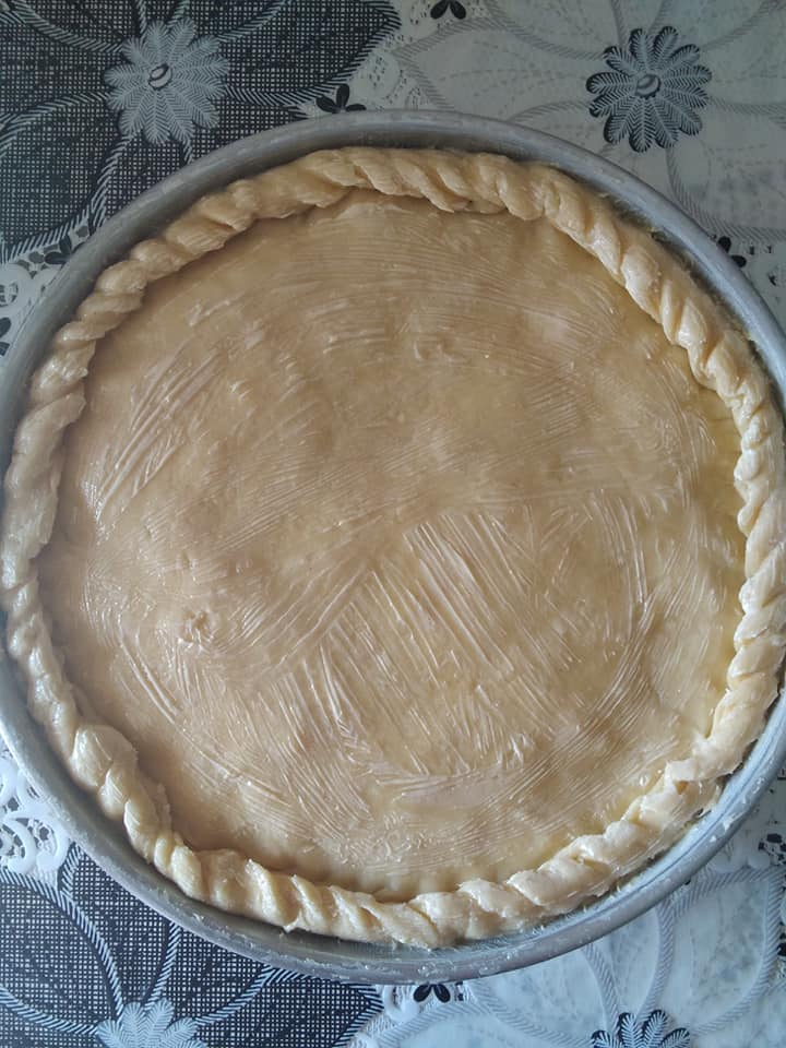 Perde pilavi: Πίτα με ρύζι , κοτόπουλο και φιδέ_Συνταγη _