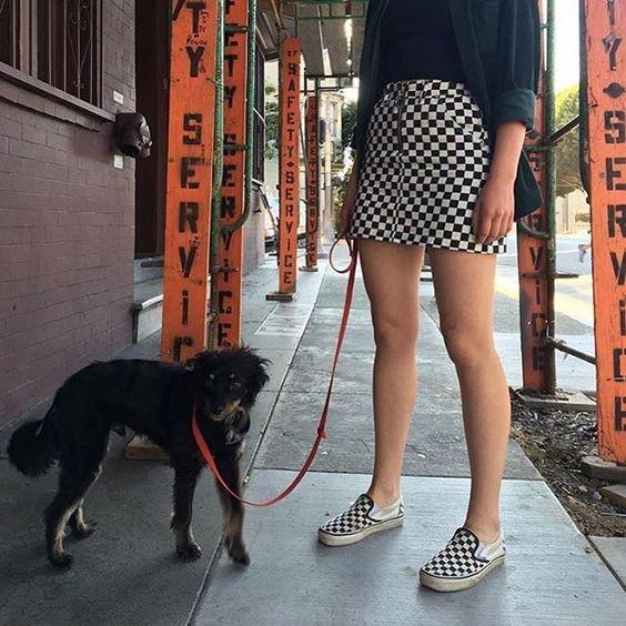 καρό σκακιέρα_φούστα_