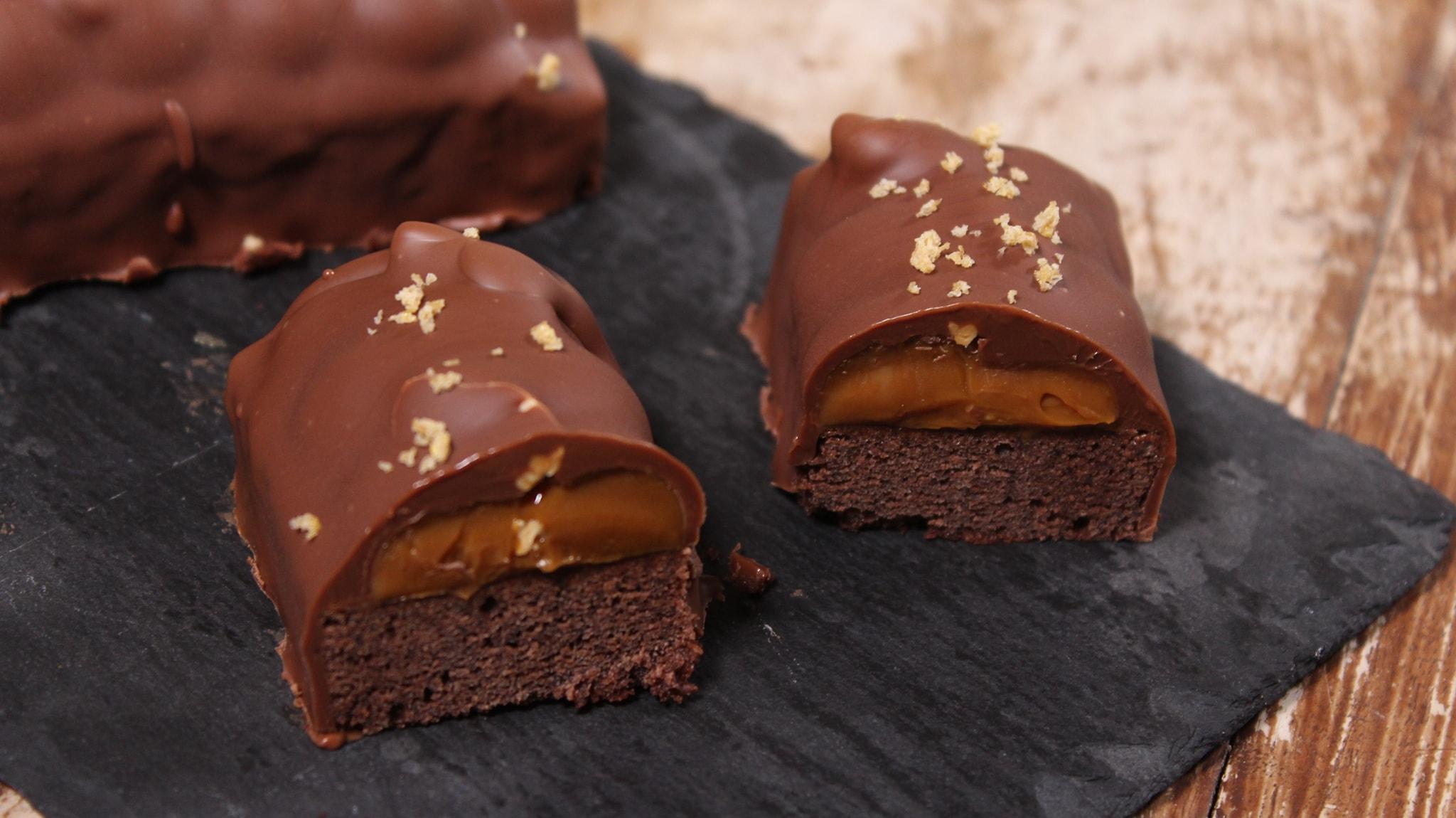 Πάστες ζαχαροπλαστείου_ με καραμέλα_ και σοκολάτα_Συνταγη _