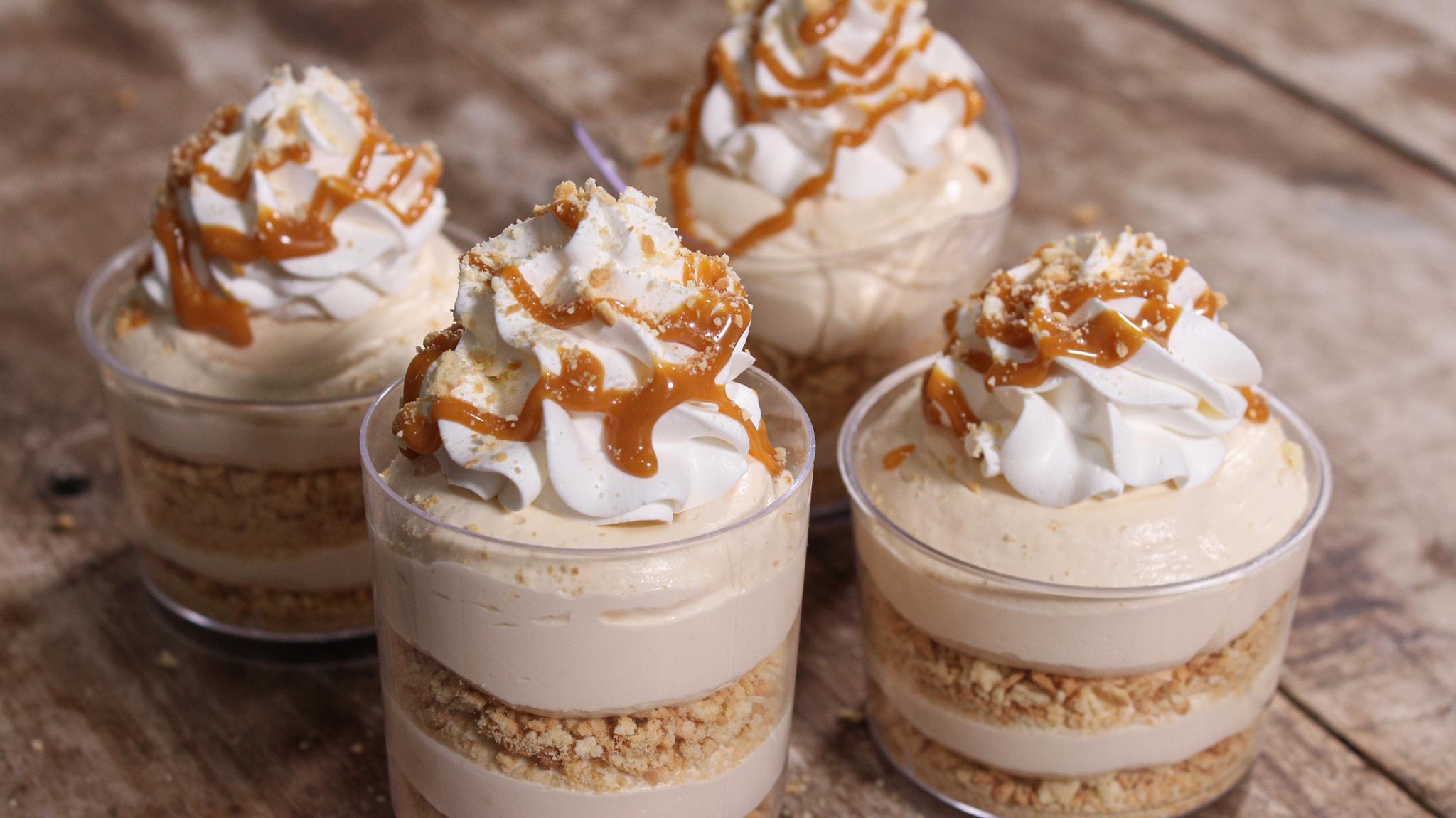 Πάστα _καραμέλας _σε ποτήρι_ με 4 υλικά_