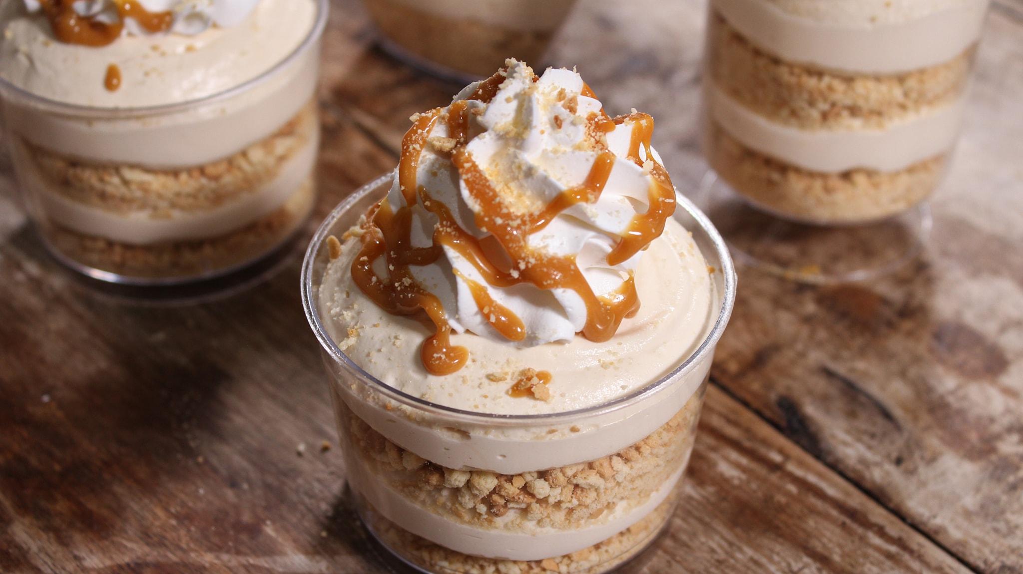 Πάστα _καραμέλας _σε ποτήρι_ με 4 υλικά_Συνταγή_ 