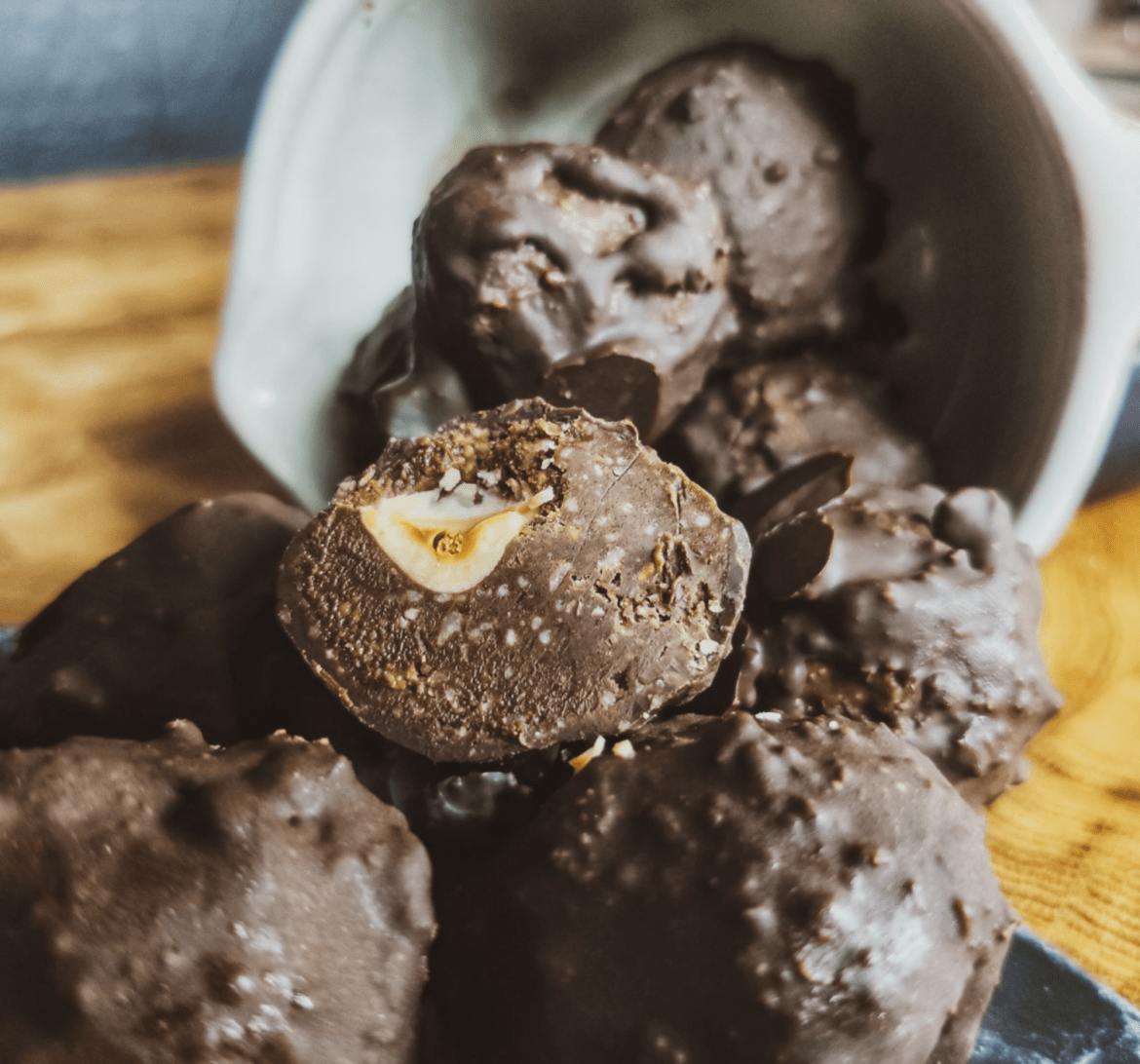 Σοκολατάκια_Ferrero Rocher_χωρίς ζάχαρη_