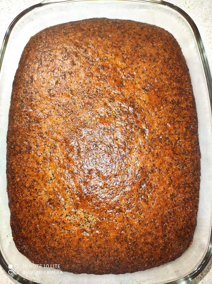 Ραβανί_ με_ παπαρουνόσπορο_ Συνταγή_ 