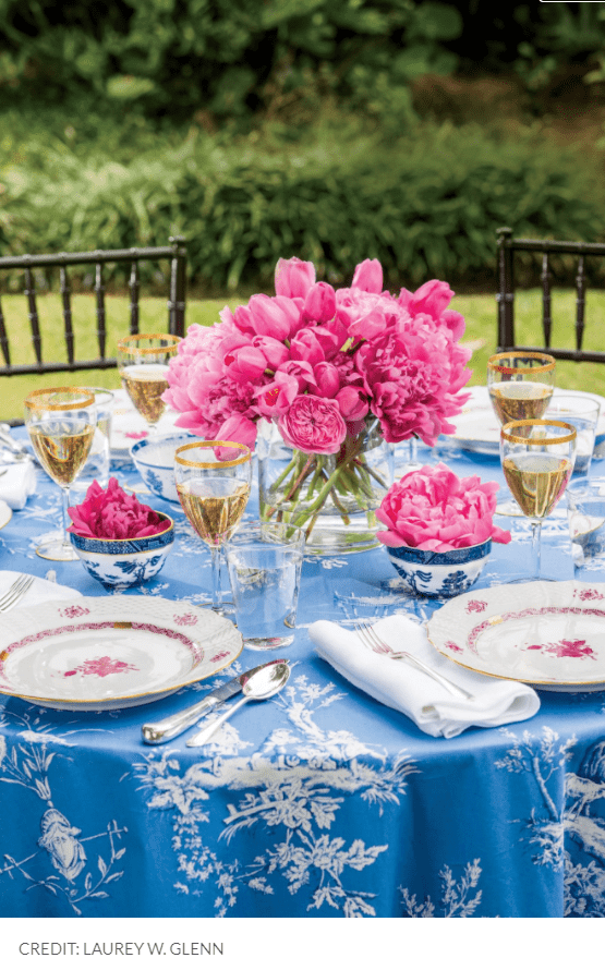 floral διακόσμηση_στο_πασχαλινό τραπέζι_