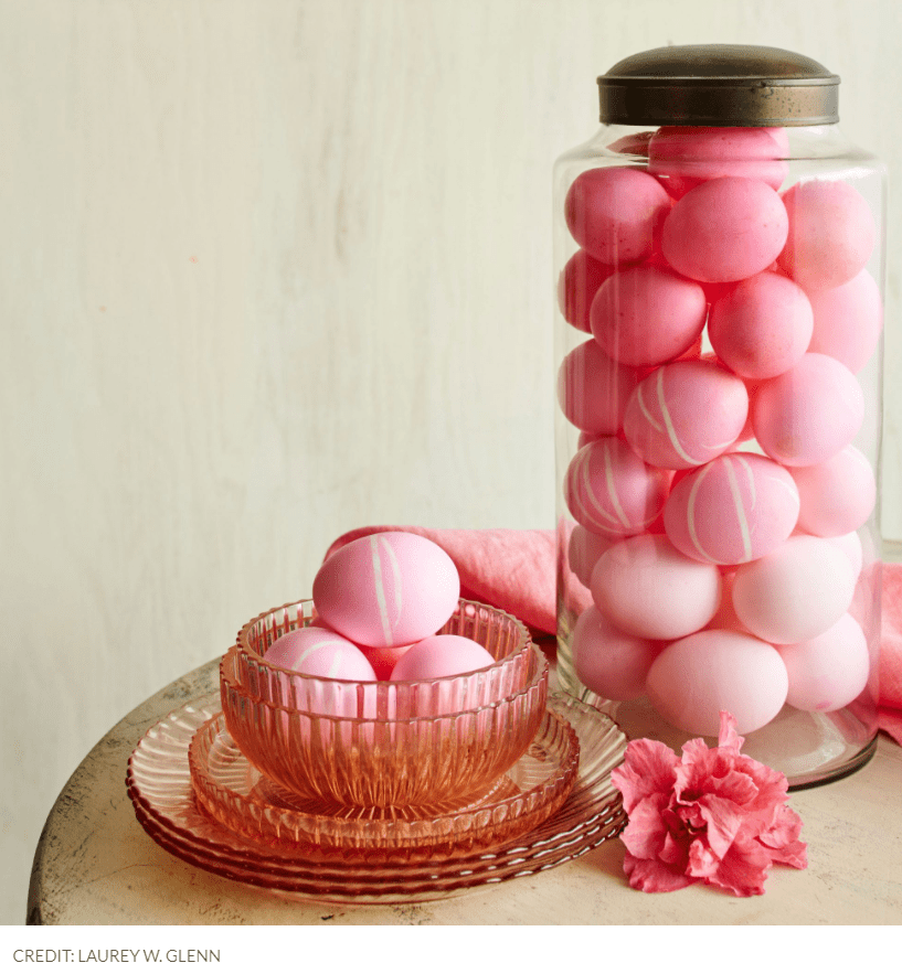 πασχαλινά_αυγά_σε_γυάλινα βάζα_