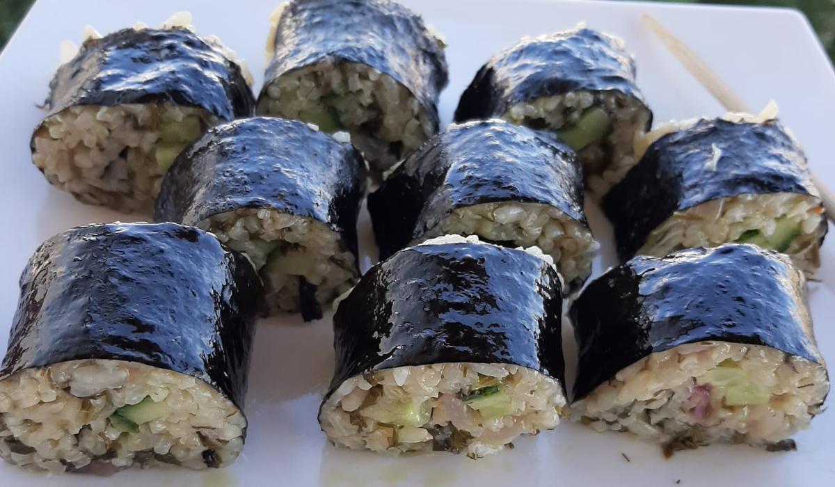 Συνταγή για ελληνικό σούσι Συνταγή για ελληνικό σούσι