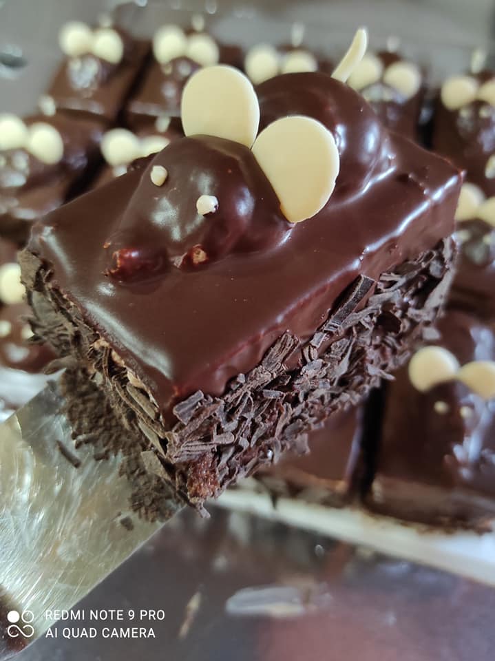 Πάστες_ ποντικάκια _σαν του ζαχαροπλαστείου_ συνταγή_