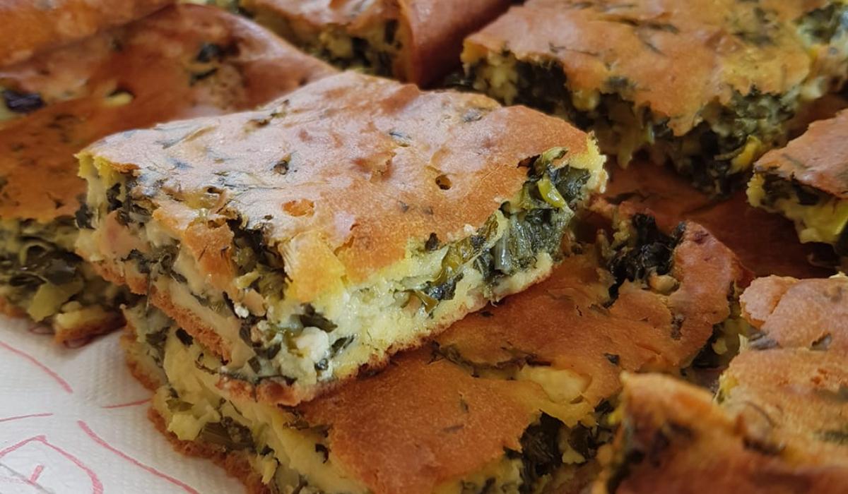 Τεμπέλικη _σπανακοτυρόπιτα _χωρίς_ φύλλο_ Συνταγή_